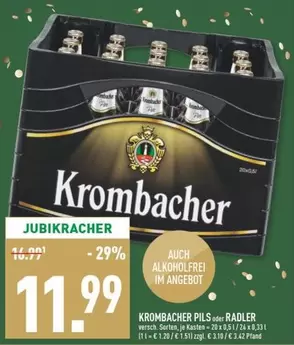 Krombacher - PILS oder RADLER