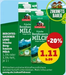 Berg - bauern Milch