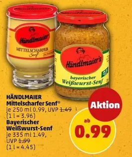 Mittelscharfer Senf, Bayerischer Weißwurst-Senf
