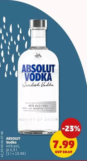 Absolut - Vodika