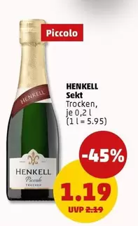 Piccolo - Sekt Trocken