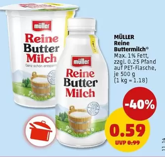 Reine Buttermilch