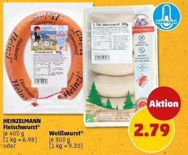 Heinz - Fleischwurst oder Weißwurst
