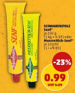 Senf oder Meerrettich-Senf