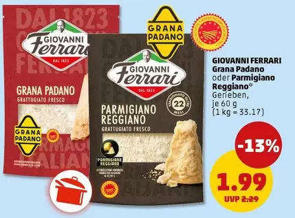 Ferrari - Grana Padano oder Parmigiano Reggiano