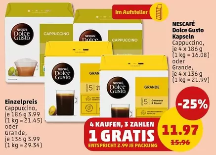 Nescafé - Dolce Gusto Kapseln