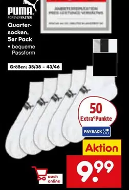 Puma - Quarter-socken