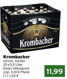 Krombacher - versch. Sorten