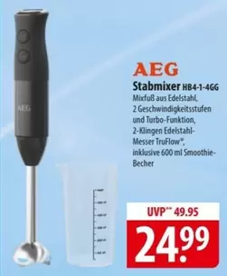 AEG - Stabmixer HB4-1-4GG