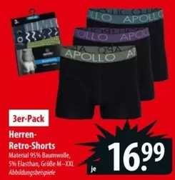 Herren-Retro-Shorts