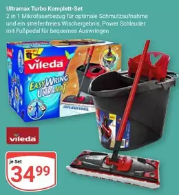 Vileda - Ultramax Turbo Komplett-Set