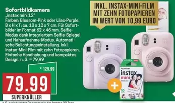 Wert - Sofortbildkamera