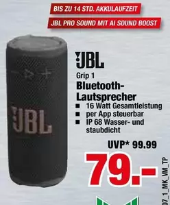 Jbl - Grip 1 Bluetooth-Lautsprecher