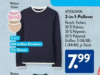 2-in-1-Pullover