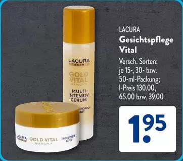 Gold - Gesichtspflege Vital