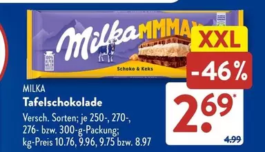 Milka - Tafelschokolade