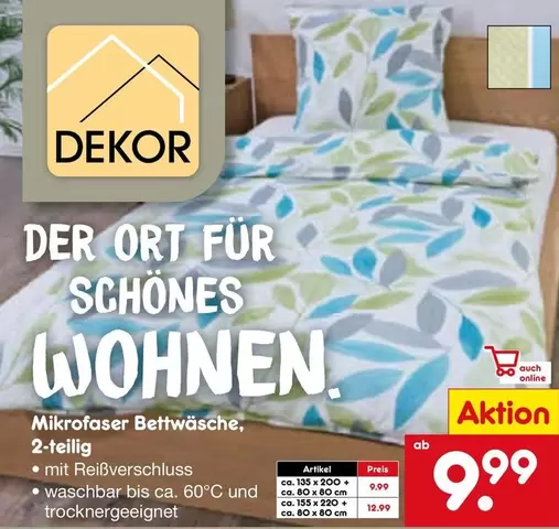 Mikrofaser Bettwäsche