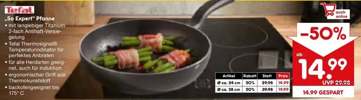 Tefal - "So Expert" Pfanne