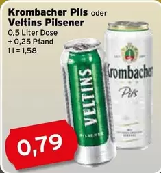 Krombacher - Pils oder Pilsener
