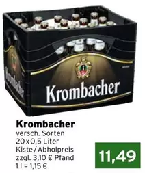 Krombacher - versch. Sorten