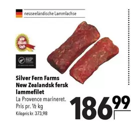 Provence - New Zealandsk fersk lammefilet