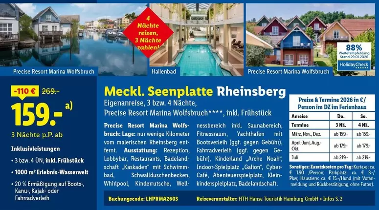 Whirlpool - Meckl. Seenplatte Rheinsberg