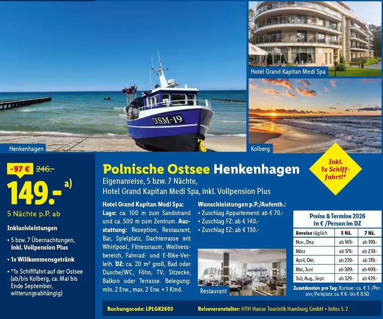 Whirlpool - Polnische Ostsee Henkenhagen