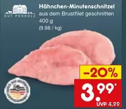 Hähnchen-Minutenschnitzel