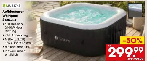 Whirlpool - Aufblasbarer SpaLuxe