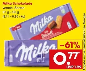 Milka - Schokolade