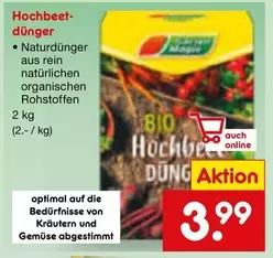 Bio - Hochbeet-Dünger