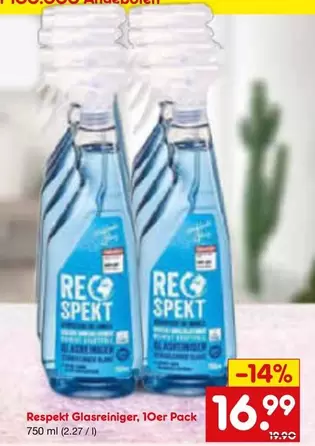 Glasreiniger, 10er Pack