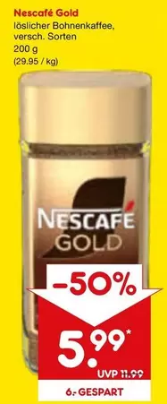 Nescafé - löslicher Bohnenkaffee