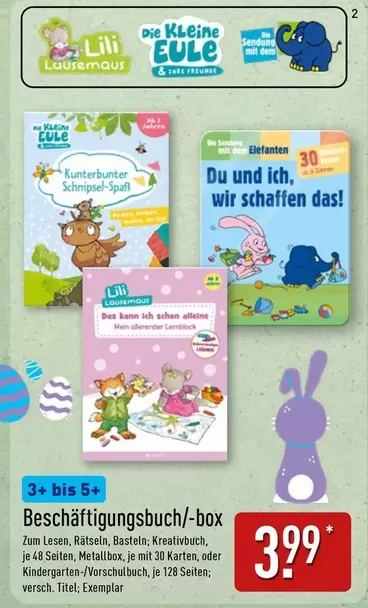 Beschäftigungsbuch/-box