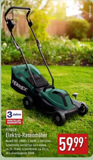 Elektro-Rasenmäher