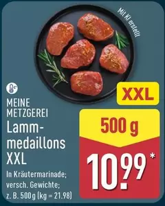 Lamm-medaillons XXL