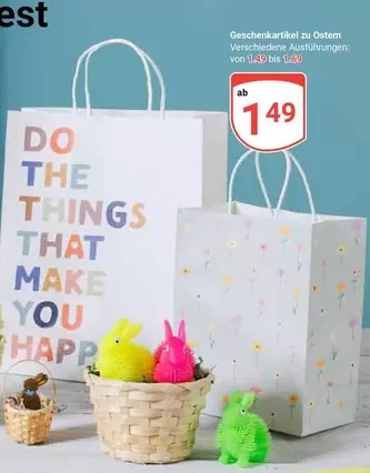 Geschenkartikel zu Ostem