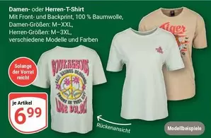 Damen- oder Herren-T-Shirt