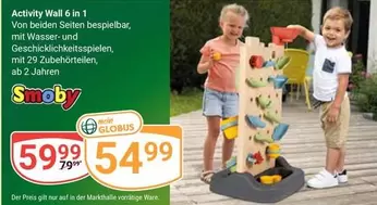 Activity Wall 6 in 1