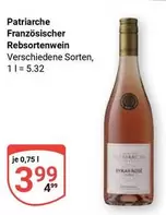 Französischer Rebsortenwein