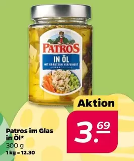 Patros im Glas