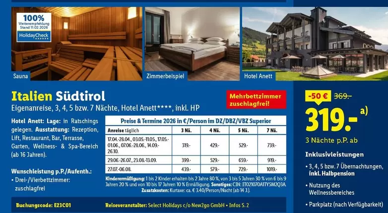 Hp - Italien Südtirol