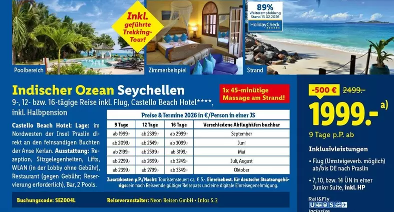 Hp - Indischer Ozean Seychellen