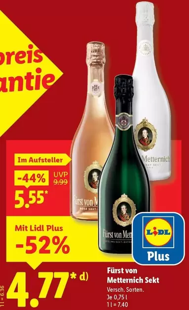 Bose - Metternich Sekt