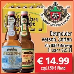 Detmolder versch. Sorten