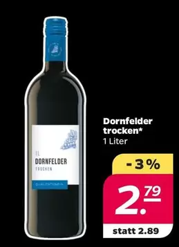 Dornfelder trocken