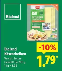 Bio - Käsescheiben