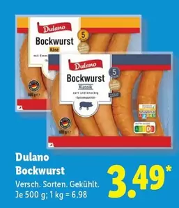 Bockwurst
