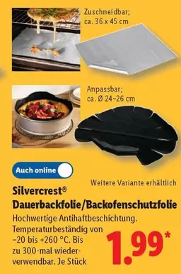 Dauerbackfolie/Backofenschutzfolie