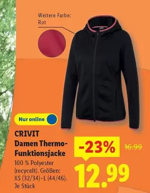 Damen Thermo-Funktionsjacke